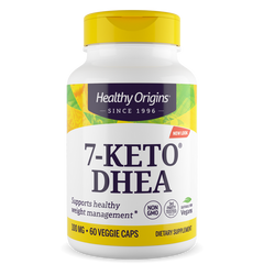 Healthy Origins, 7-Keto DHEA, Дегідроепіандростерон, 100 мг, 60 вегетаріанських капсул (HOG-72876), фото