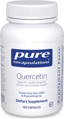Pure Encapsulations, Кверцетин, 500 мг, 120 капсул (PE-00231), фото
