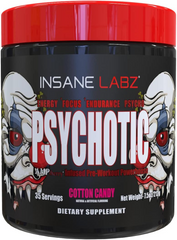 Insane Labz, Psychotic, 35 порций, Cotton Candy, 212 г (INL-24600), фото