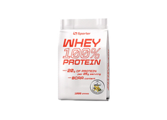 Sporter, Whey 100% Protein, Сывороточный протеин, ваниль, 1000 г (821258), фото