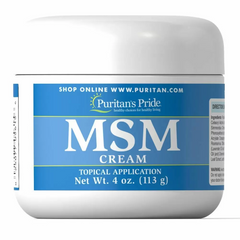 Крем с МСМ (метилсульфонилметаном), MSM Cream, Puritan's Pride, 113 мл (PTP-05615), фото