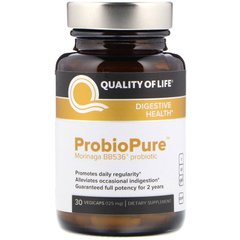 Quality of Life Labs, ProbioPure, пробиотки 30 овощных капсул (QLL-00316), фото