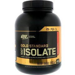 Optimum Nutrition, GS Isolate 2.280 кг - Strawberry Cream (813699), фото