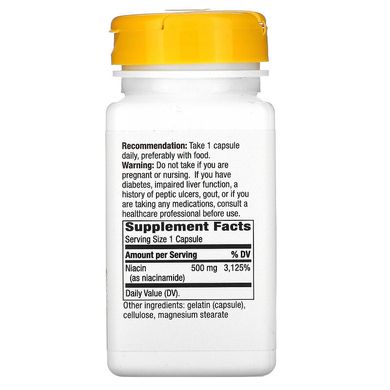 Витамин В3, Nature's Way, 500 мг, 100 капсул (NWY-40480), фото