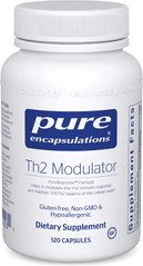 Модулятор Т-хелперів 2 (Th2) для модуляції імунної відповіді Th2 і балансу Th1 / Th2, Modulator, Pure Encapsulations, 120 капсул (PE-02203), фото