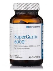 Чеснок, SuperGarlic 6000, Metagenics, 90 таблеток (MET-66782), фото