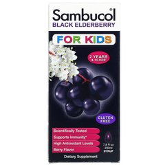 Sambucol, Сироп из черной бузины, для детей, ягодный аромат, 230 мл (SBL-00121), фото