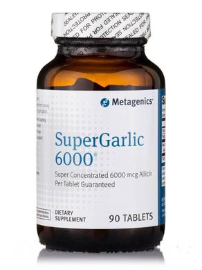 Часник, SuperGarlic 6000, Metagenics, 90 таблеток (MET-66782), фото