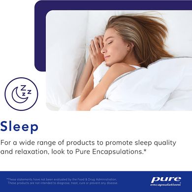 Підтримка сну, Sleep Solution, Pure Encapsulations, рідина для разової дози, 6 пляшок по 58 мл (PE-01681), фото