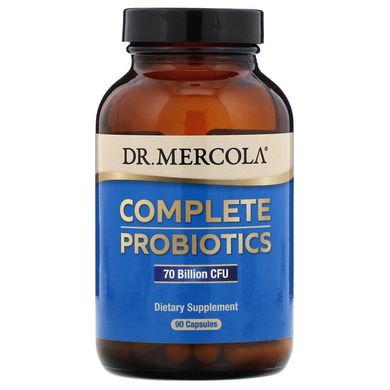 Dr. Mercola, Комплексные пробиотики, 70 млрд КОЕ, 90 капсул (MCL-01317), фото