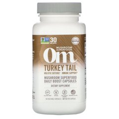 Om Mushrooms, Траметес разноцветный, 667 мг, 90 вегетарианских капсул (OMM-00823), фото
