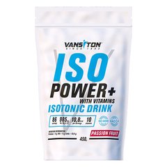 Vansiton, Ізотонік, ISO Power, маракуйя, 450 г (VAN-59214), фото