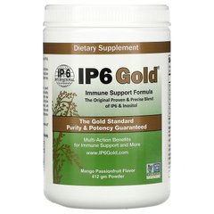 IP-6 International, IP6 Gold, Иммунная формула в порошке, вкус манго маракуйя, 412 г (IPS-33082), фото