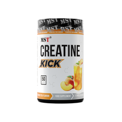 🍑MST Nutrition, Креатин, Creatine Kick 7 in 1, (7 креатинів в 1), персиковий чай, 500 г (MST-16130), фото