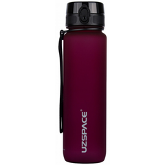 UZspace, Бутылка для воды UZspace 3038, бордовая, 1000 мл (820547), фото