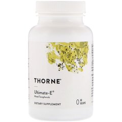 Thorne Research, Ultimate-E, 335 мг, 60 желатиновых капсул (THR-14301), фото