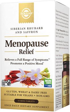 Solgar, Menopause Relief, 30 міні-таблеток (SOL-00589), фото