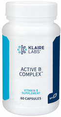 Комплекс витаминов группы В, Active B Complex, Klaire Labs, 60 капсул (KLL-00184), фото
