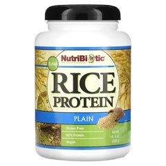 NutriBiotic, Сырой простой рисовый белок, 600 г (NBC-00150), фото