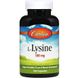 Carlson CAR-06881 L-лизин, L-Lysine, Carlson Labs, 500 мг, 100 капсул (CAR-06881) 1