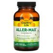 Country Life, Aller-Max, с кверцетином, бромелаином и витамином С, 100 вегетарианских капсул (CLF-01610)