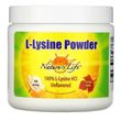 Nature's Life, L-Lysine у ​​порошку, 435 мг, без смакових добавок, 200 г (NLI-51230)