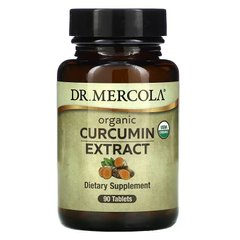 Dr. Mercola, Органический экстракт куркумина, 90 таблеток (MCL-03355), фото