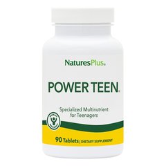 Nature's Plus, Source of Life, Power Teen, питательная добавка для подростков, 90 таблеток (NAP-29991), фото
