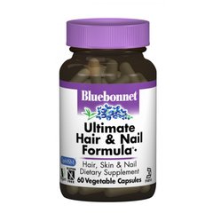 Окончательная формула для волос и ногтей, Bluebonnet Nutrition, 60 гелевых капсул (BLB-01106), фото