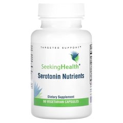 Seeking Health, Повышение серотонина, Serotonin Nutrients, 60 вегетарианских капсул (SKH-52178), фото