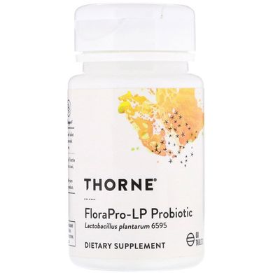 Thorne Research, FloraPro-LP, пробіотик, 60 таблеток (THR-00683), фото