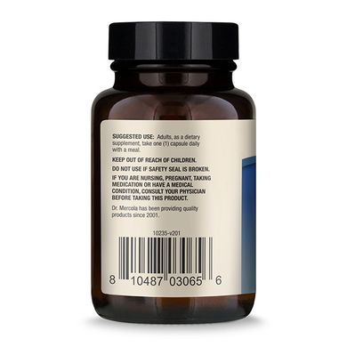 Dr. Mercola, цинк та селен, 200 мкг, 30 капсул (MCL-03065), фото