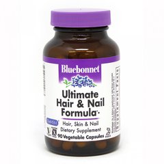 Окончательная формула для волос и ногтей, Bluebonnet Nutrition, 90 гелевых капсул (BLB-01108), фото
