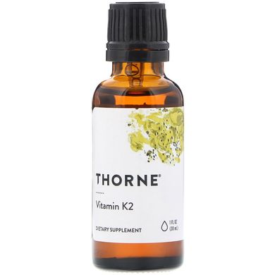Thorne Research, Вітамін К2 (МК-4), 15 мг, 30 мл (THR-17001), фото