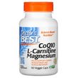 Doctor's Best, коензим Q10, L-карнітин та магній, 90 вегетаріанських капсул (DRB-00477)