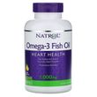 Natrol, риб'ячий жир омега-3, натуральний лимонний смак, 1000 мг, 150 м'яких таблеток (NTL-04040)