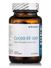 Metagenics, Коэнзим Q10 СТ-100, CoQ10 ST-100, 60 мягких гелей (MET-01365), фото
