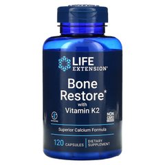 Life Extension, восстановление костей с витамином К2, 120 капсул (LEX-17271), фото
