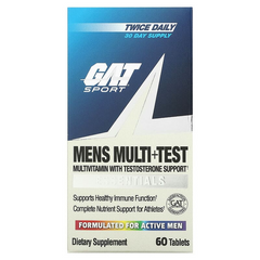 GAT, Mens Multi + Test, 60 таблеток (GAT-22006), фото