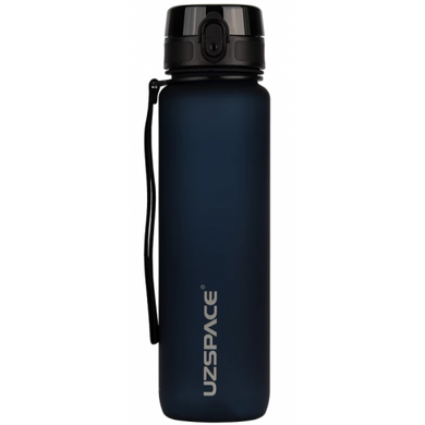 UZspace, Бутылка для воды UZspace 3038, темно синий, 1000 мл (820455), фото