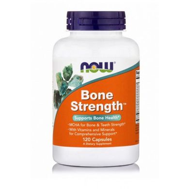 Now Foods, Bone Strength, підтримка здоров'я кісток, 120 капсул (NOW-01228), фото