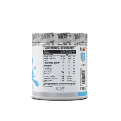 MST Nutrition, Комплекс амінокислот, BCAA Zero, жуйка, 55 порцій, 330 г (MST-16216), фото