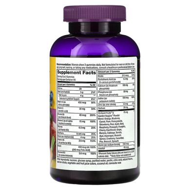 Nature's Way, Alive! полноценный мультивитаминный комплекс для женщин, ягодный вкус, 130 жевательных таблеток (NWY-11536), фото