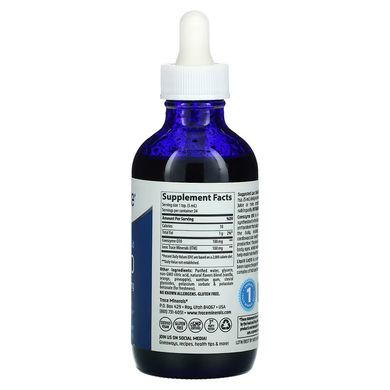 Trace Minerals ®, жидкий коэнзим Q10, мандарин, 100 мг, 118 мл (TMR-00316), фото