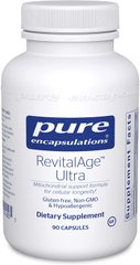 Антиоксидантний-мітохондріальна формула, RevitalAge Ultra, Pure Encapsulations, 90 капсул (PE-01400), фото