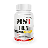 MST Nutrition MST-00317 MST Nutrition, Железо + Витамин С, 100 капсул (MST-00317)