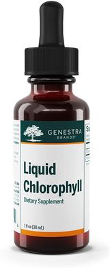 Рідкий хлорофіл, Chlorophyll, Genestra Brands, 25 мг, 30 мл. (GEN-11111), фото