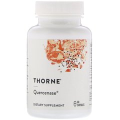 Thorne Research, Кверцетин и бромелаин, Quercenase, 60 капсул (THR-33202), фото