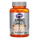 Now Foods NOW-00011 Now Foods, Amino Complete, амінокислотний комплекс, 120 вегетаріанських капсул (NOW-00011) 1