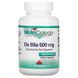 Nutricology ARG-50850 Nutricology, бичача жовч, 500 мг, 100 рослинних капсул (ARG-50850) 1